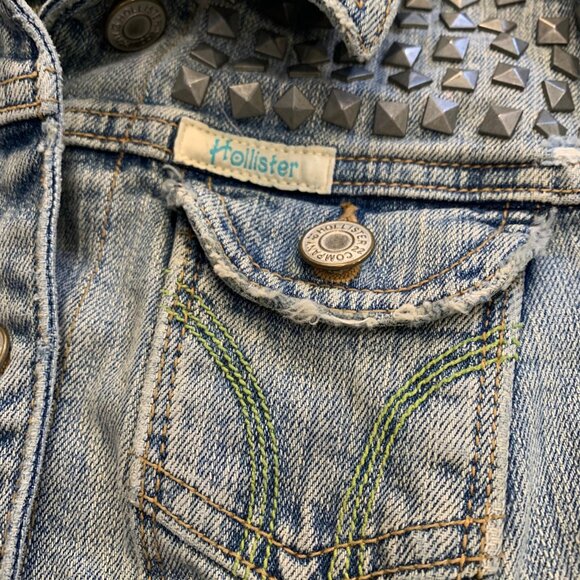Hollister Vintage Stretch Denim Jacket | Women's Small - Picture 7 of 7